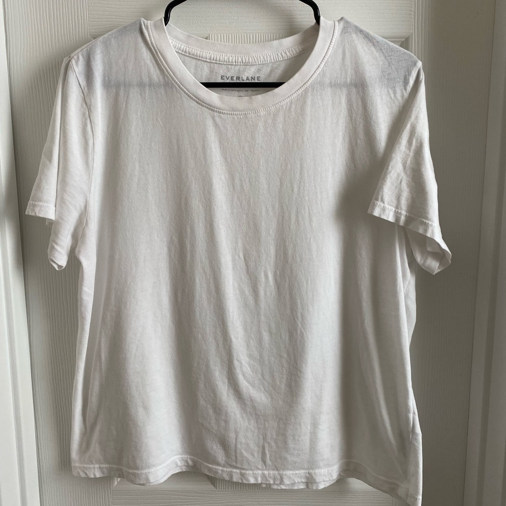 Everlane Cropped Tee Sz Large